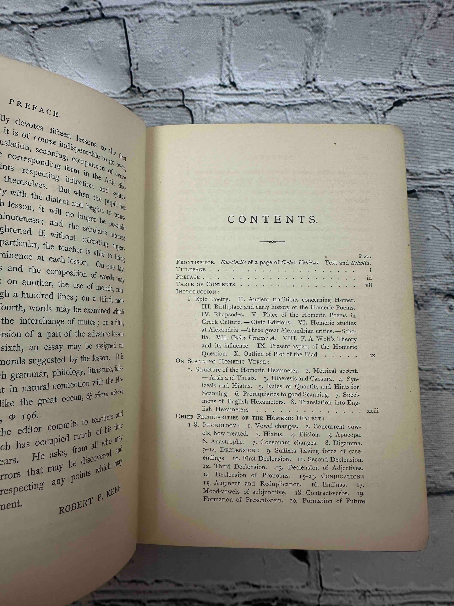 Homer's Iliad (Books I -VI)