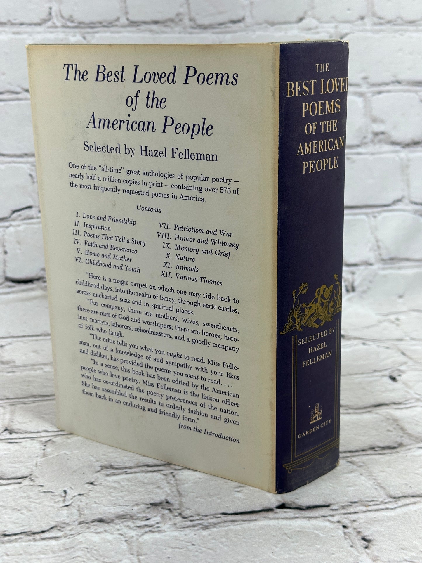 The Best Loved Poems of The American People by Hazel Felleman [BCE · 1936]