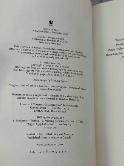 Brother Odd (Odd Thomas)