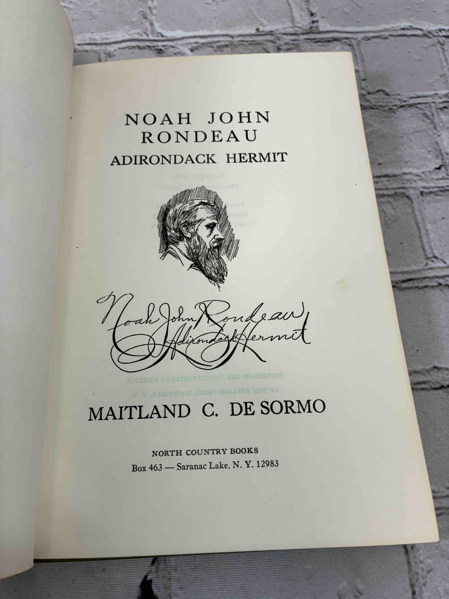 Noah John Rondeau: Adirondack Hermit