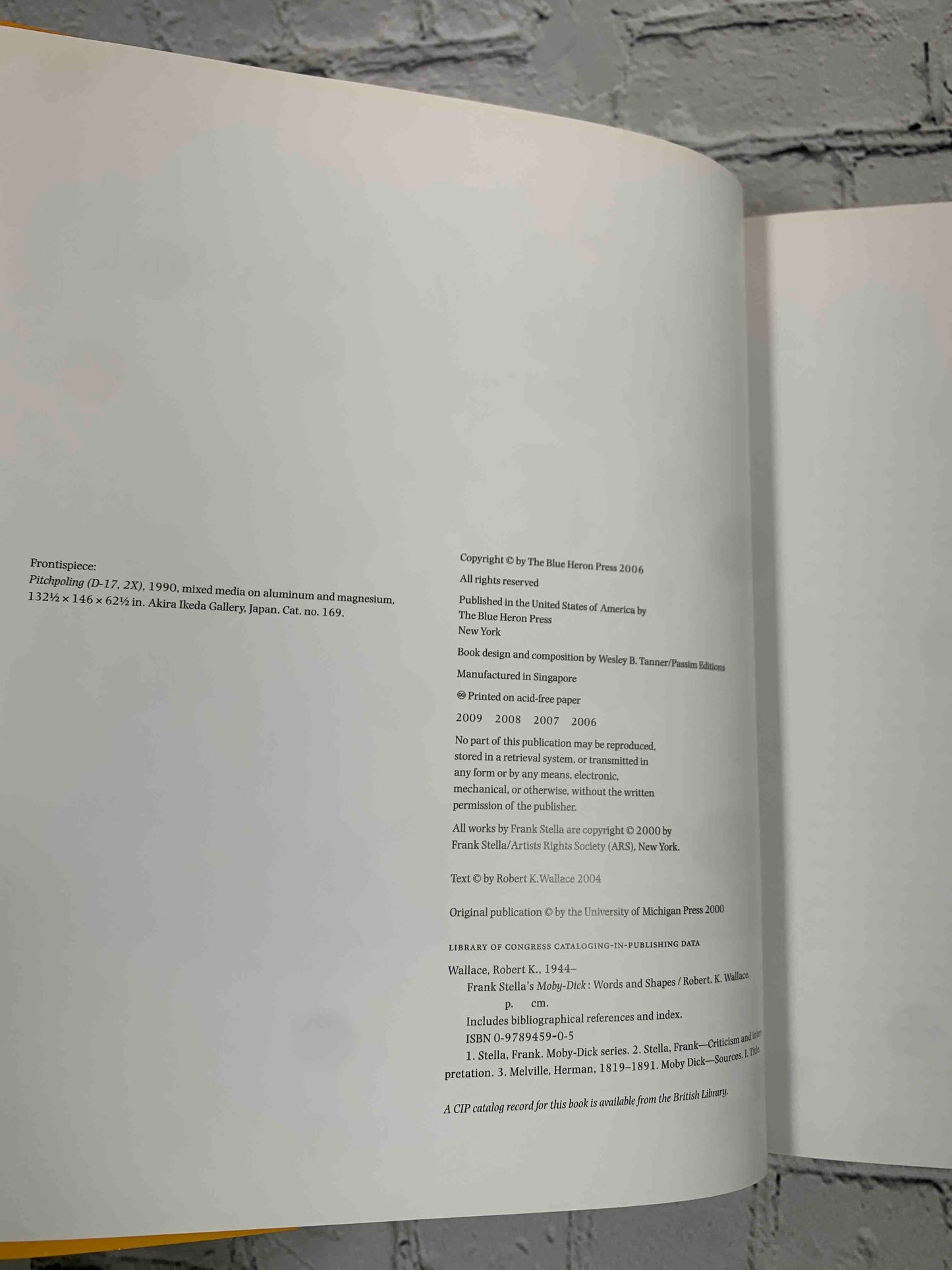 Frank Stellas Moby Dick Words & Shapes