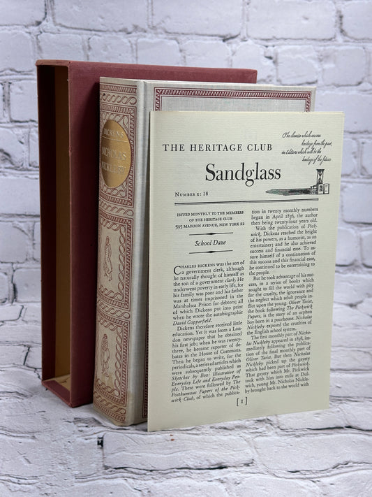 The Life & Adventures of Nicholas Nickleby by Charles Dickens [Heritage Press]