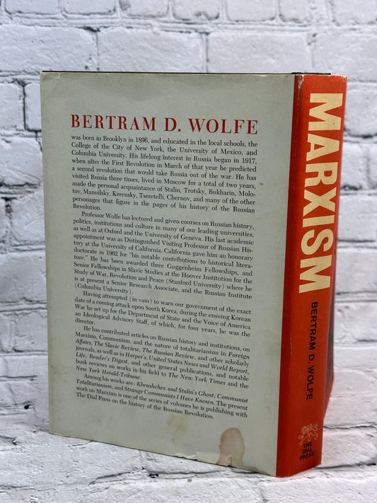 Marxism: 100 Years in the Life of a Doctrine by Bertram D. Wolfe [1969 · 2nd Pr]