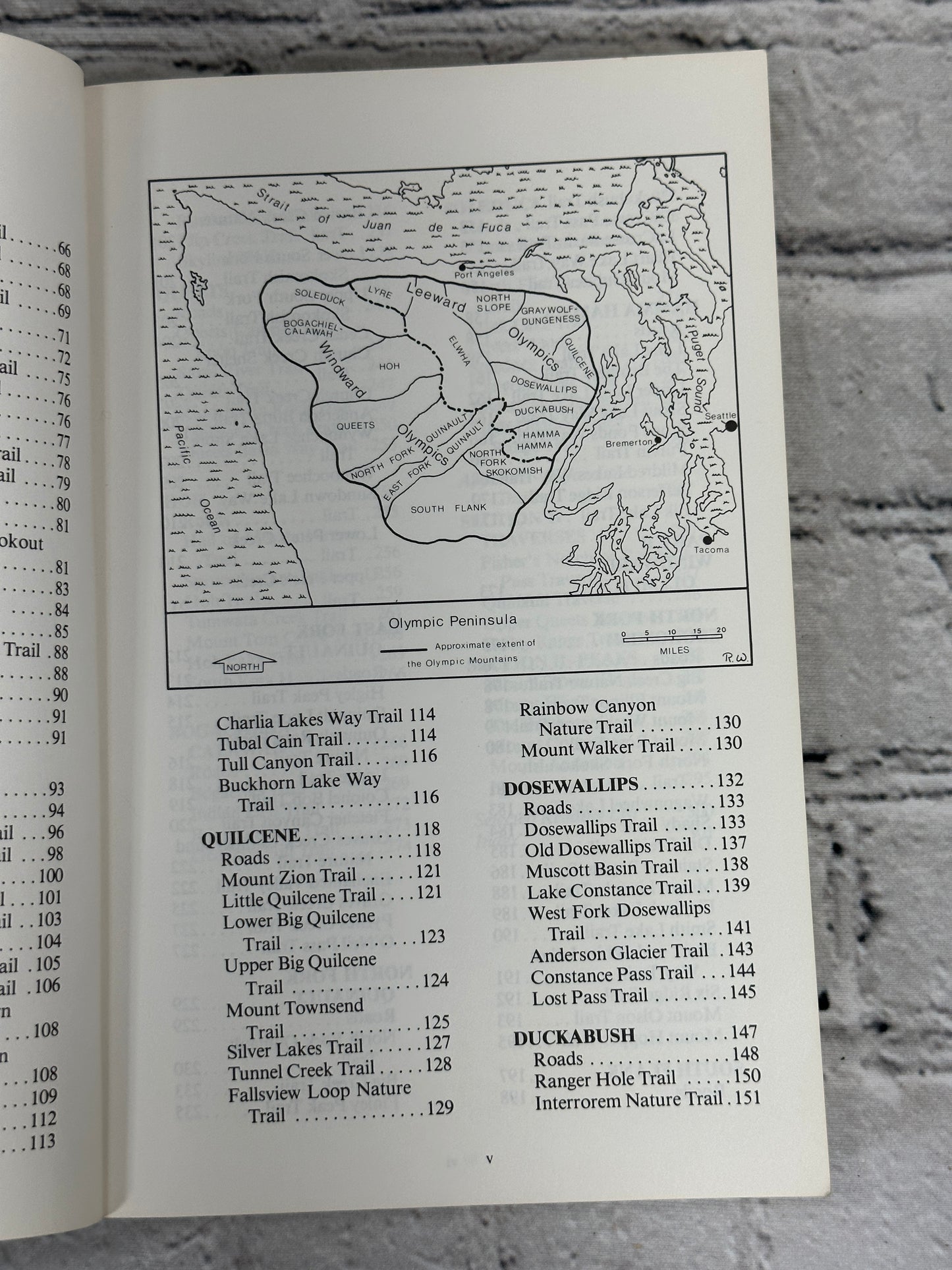 Olympic Mountains Trail Guide by Robert L. Wood (1985 · 3rd Print)