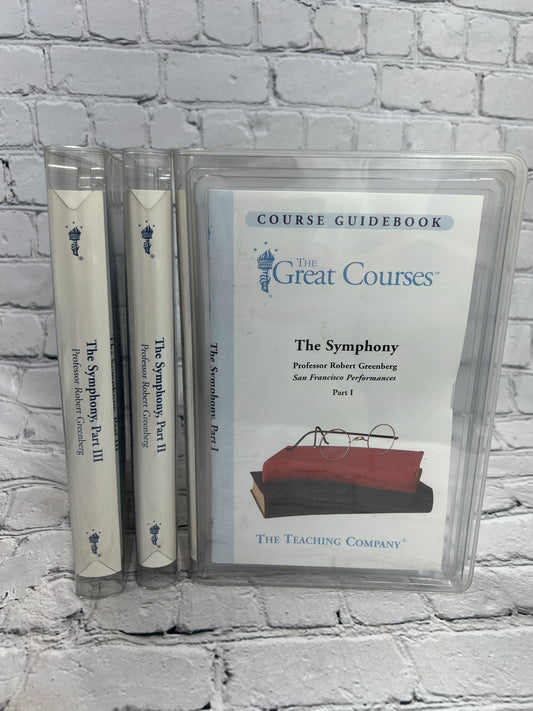 The Great Courses: The Symphony Part I-III [Lot of 3 · DVD · GuideBooks]