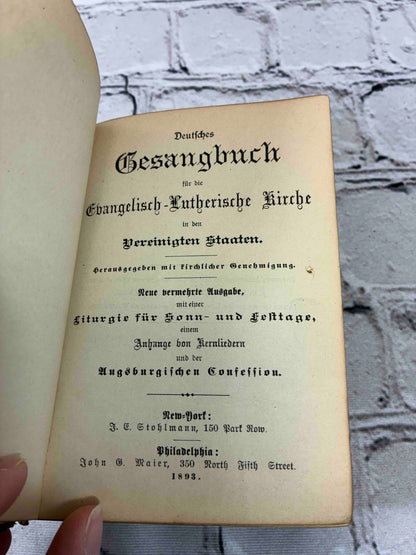 German Hymnal for the Evangelical Lutheran Church in the United States
