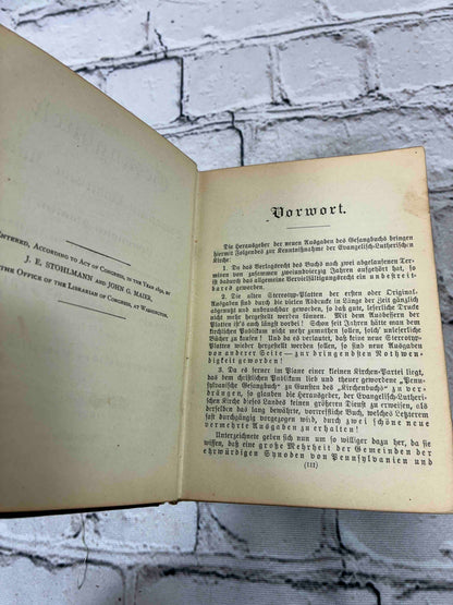 German Hymnal for the Evangelical Lutheran Church in the United States