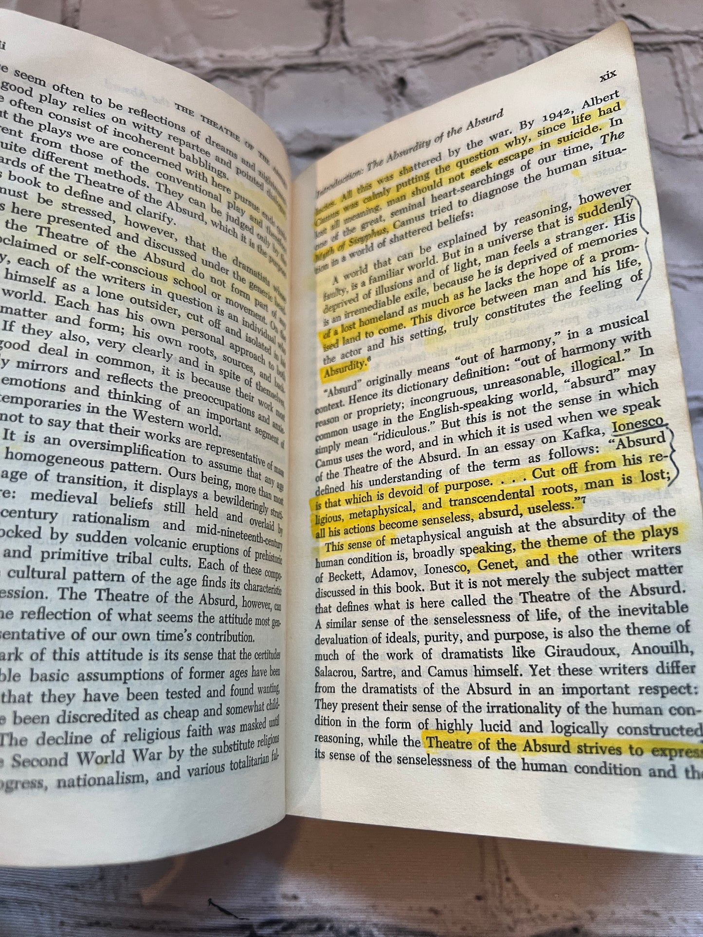 The Theatre of the Absurd by Martin Esslin [1961 · Achor Books Edition]