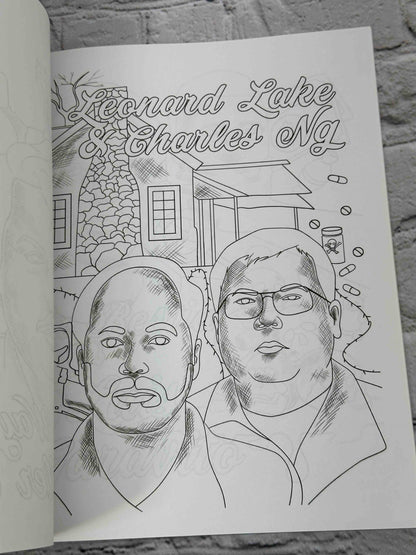 The Serial Killer Coloring Book II: An Adult Coloring Book Full of Notorious Serial Killers