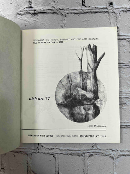 Niskayuna High School Fine Arts Magazine Red Peppers Edition 1977