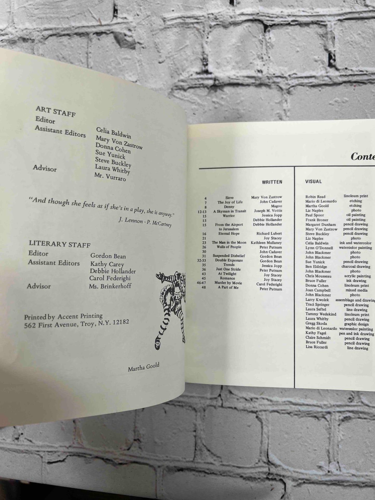 Niskayuna High School Fine Arts Magazine Red Peppers Edition 1977