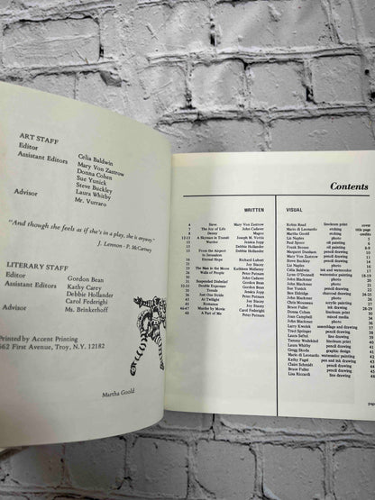 Niskayuna High School Fine Arts Magazine Red Peppers Edition 1977