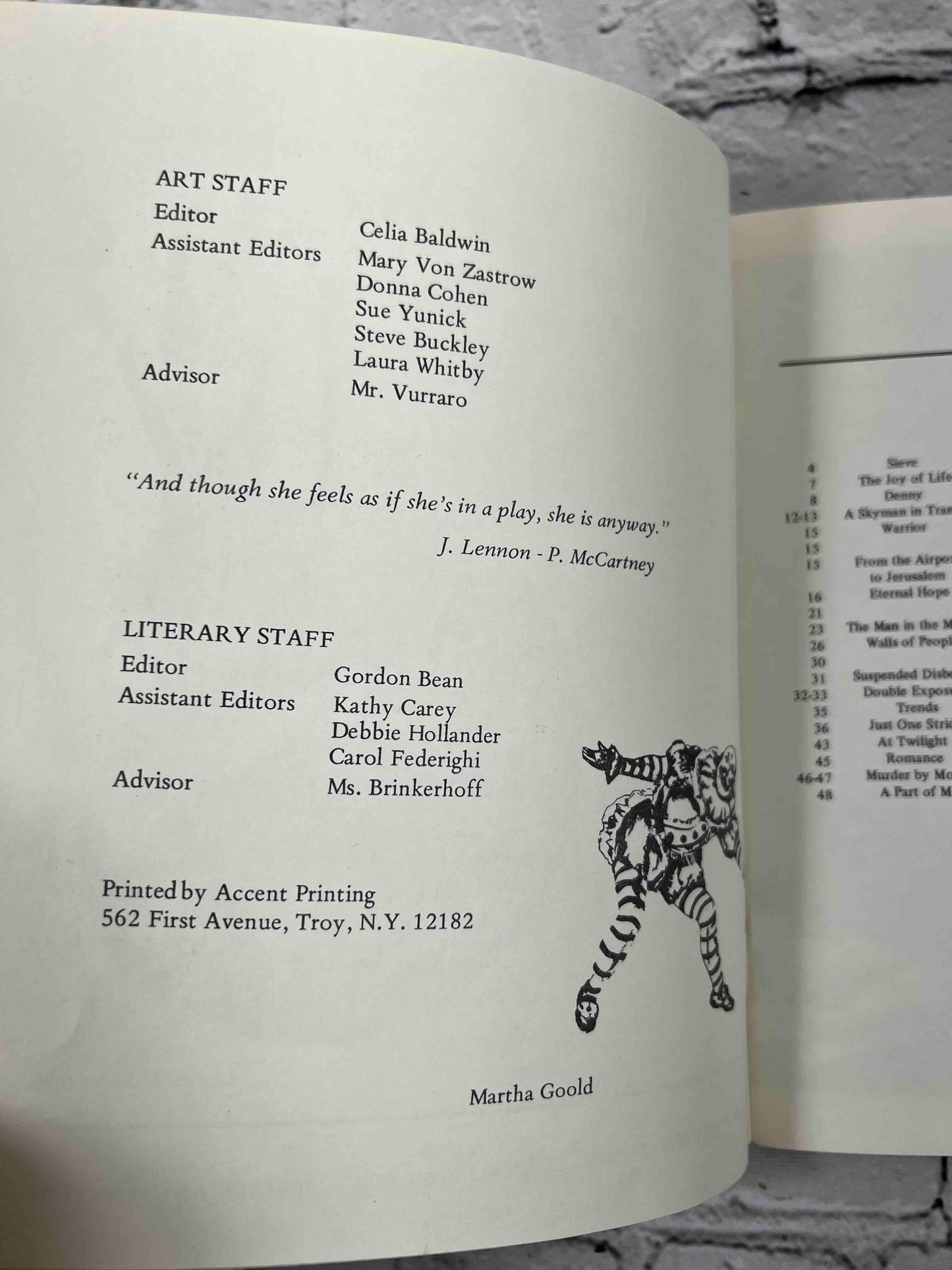 Niskayuna High School Fine Arts Magazine Red Peppers Edition 1977