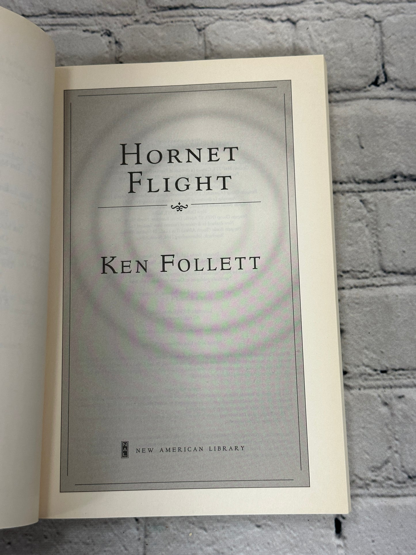 Hornet Flight by Ken Follett [2002 · Second Printing]