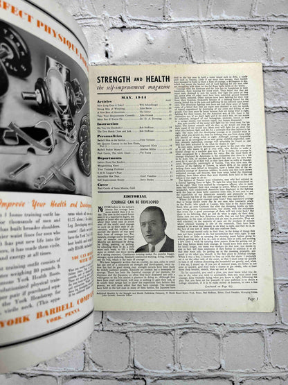 Strength and Health Fred Currie (May 1944)