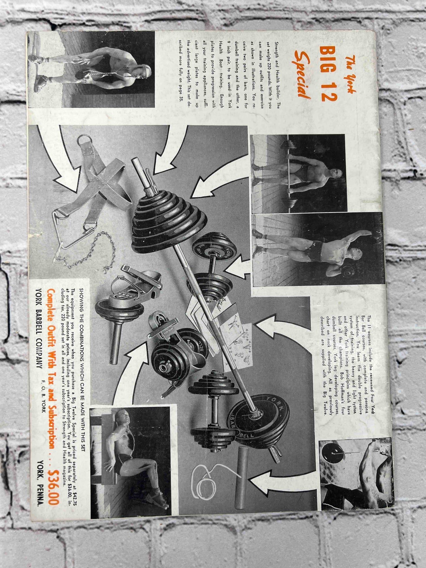 Strength and Health Siegmund "Sig" Klein (February 1944)