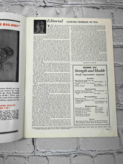 Strength and Health Post WWII (December 1945)