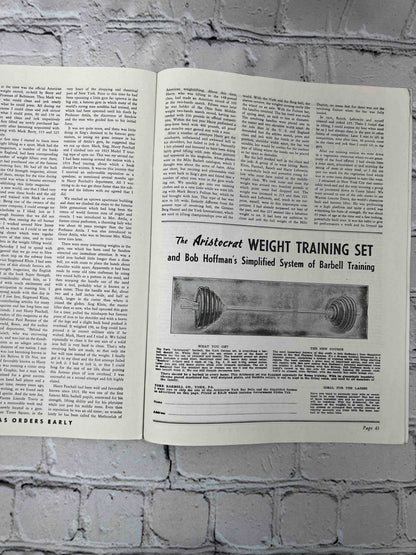 Strength and Health Post WWII (December 1945)