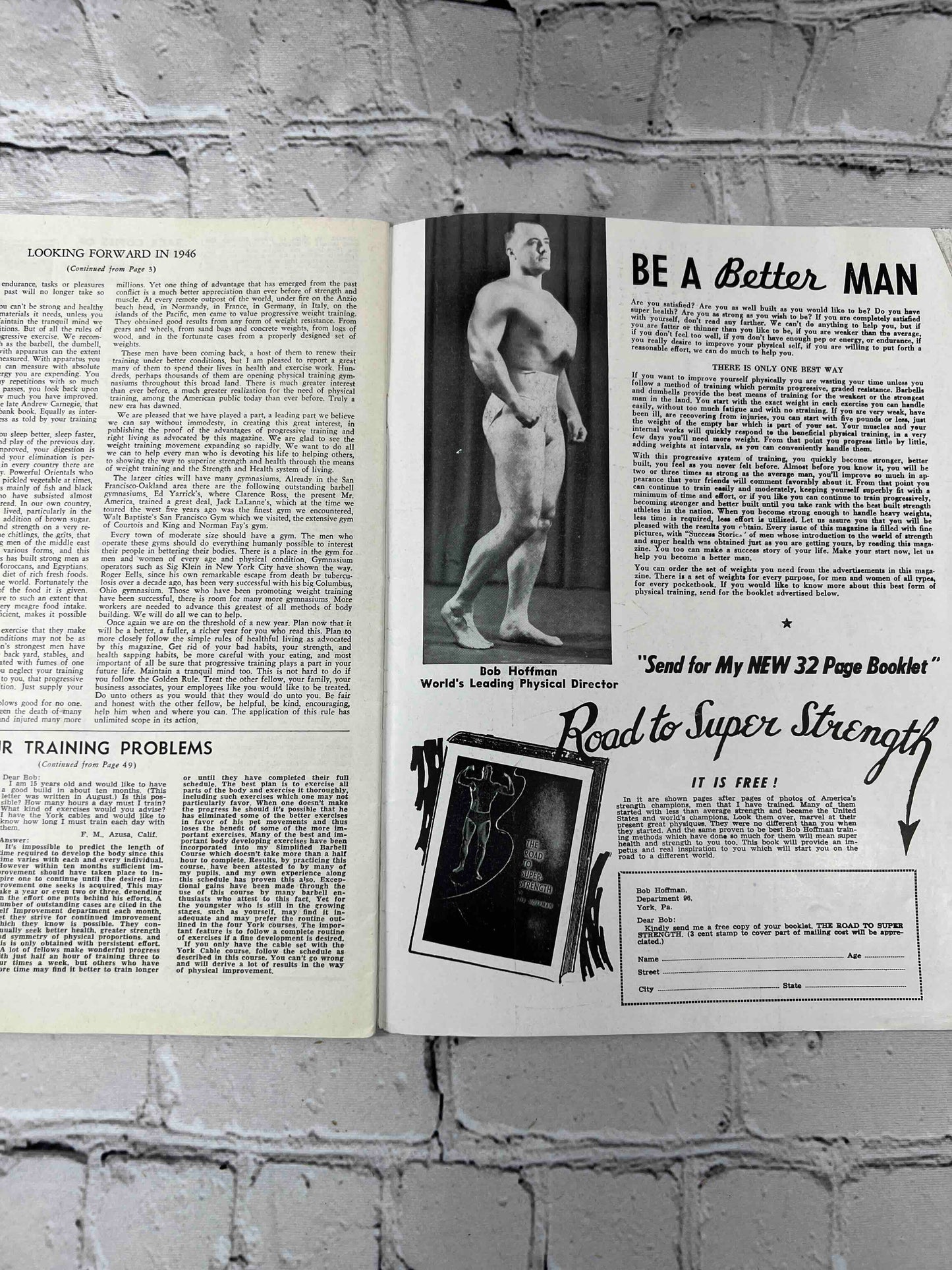 Strength and Health Post WWII (December 1945)