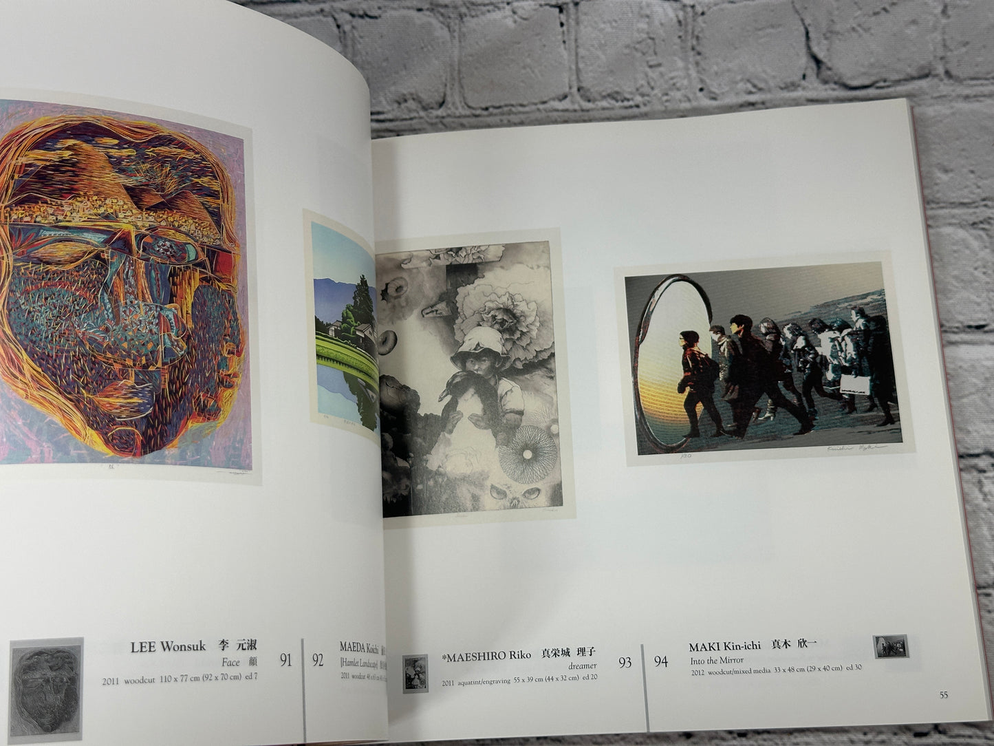 57th CWAJ Print Show [Contemporary Japanese Prints · Tokyo American Club · 2012]