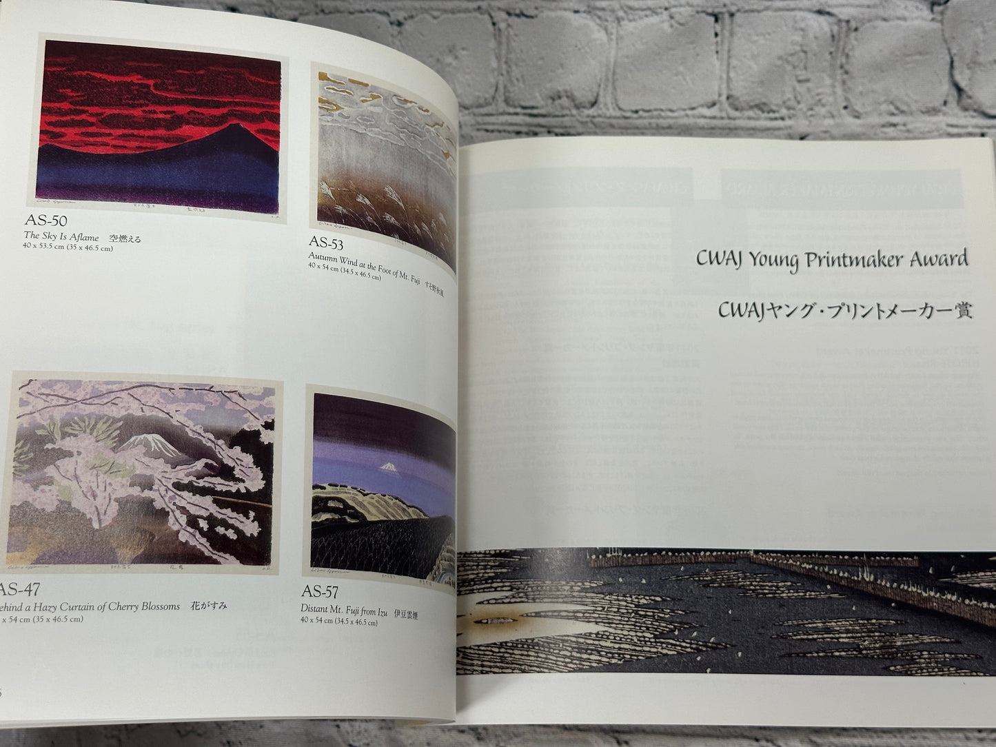 56th CWAJ Print Show [Contemporary Japanese Prints · Tokyo American Club · 2011]