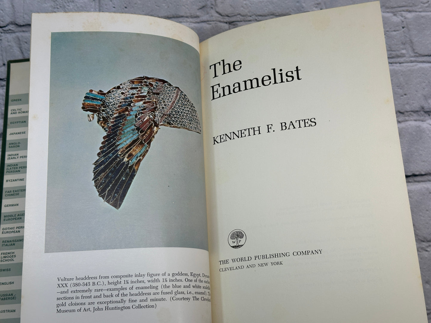 The Enamelist: A Comprehensive Study By Kenneth F. Bates [1967 · First Printing]