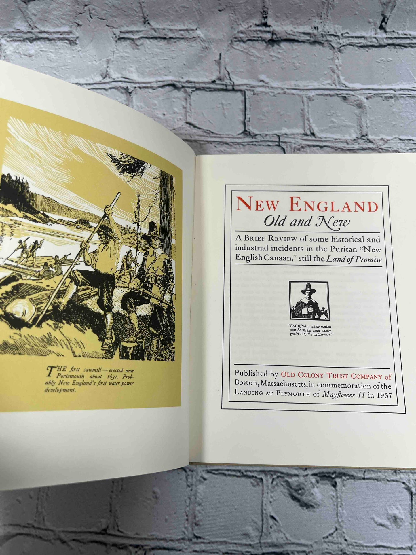 New England: Old & New 1620 - 1957