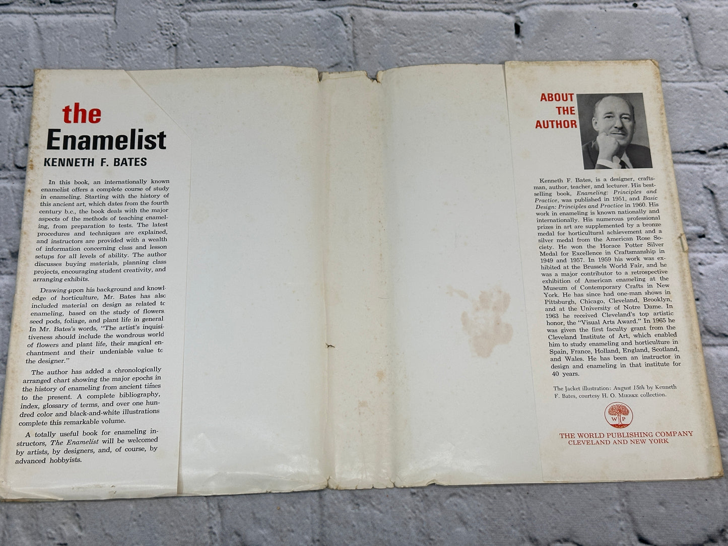 The Enamelist: A Comprehensive Study By Kenneth F. Bates [1967 · First Printing]