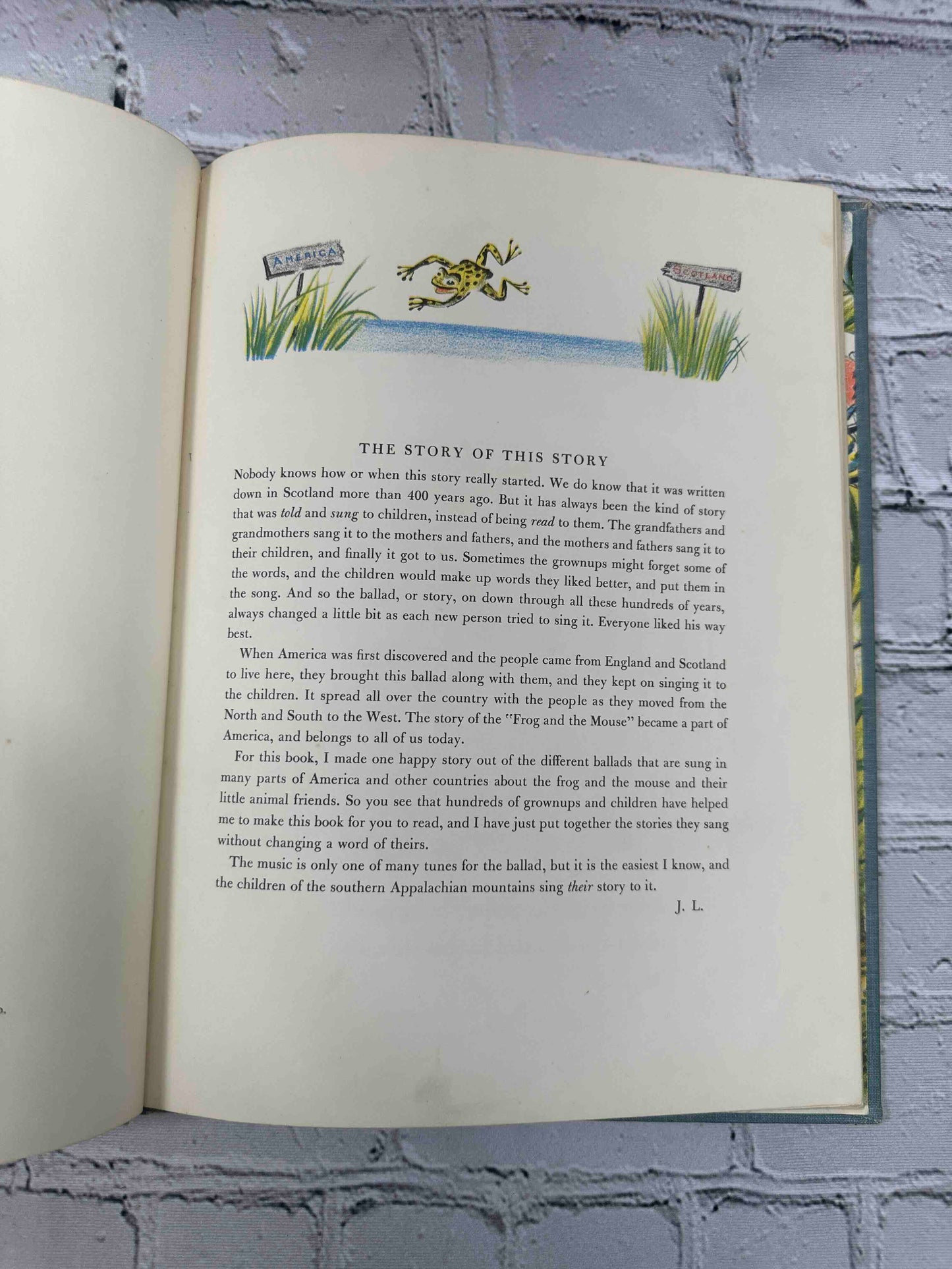 Frog Went A-Courtin’