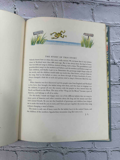 Frog Went A-Courtin’