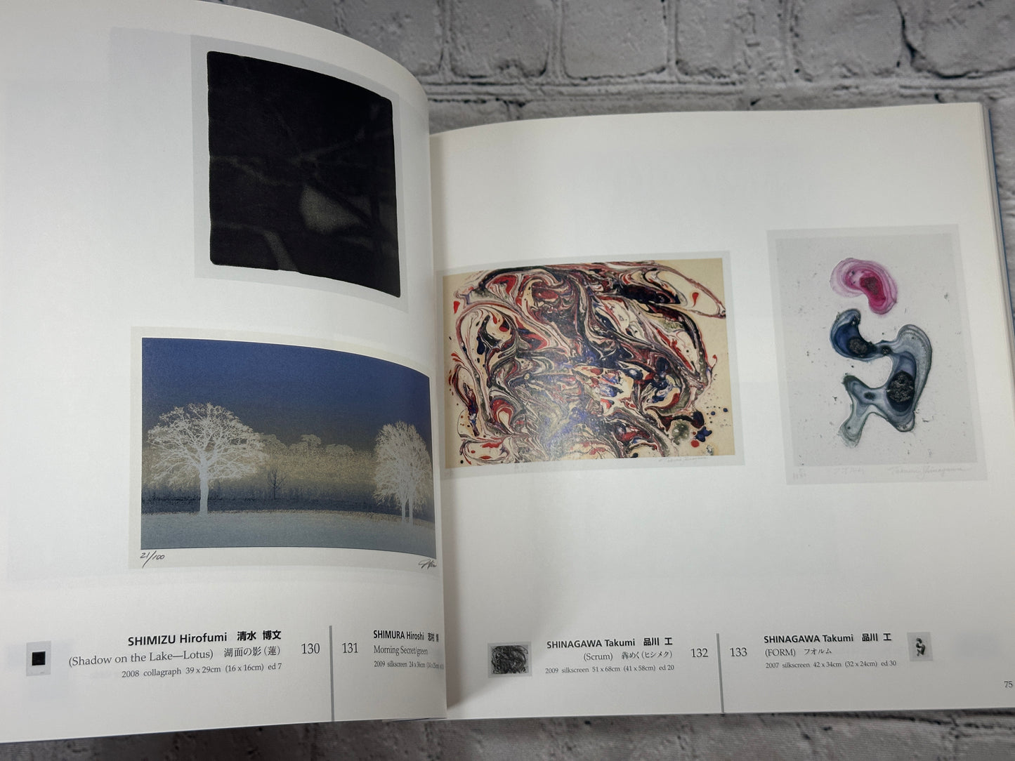 54th CWAJ Print Show [Contemporary Japanese Prints · Tokyo American Club · 2009]