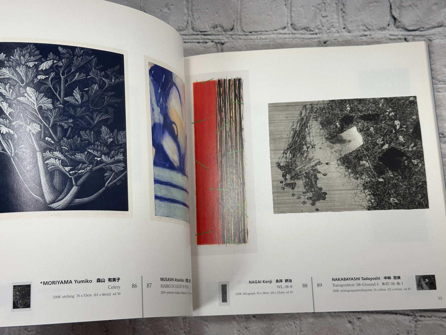 54th CWAJ Print Show [Contemporary Japanese Prints · Tokyo American Club · 2009]