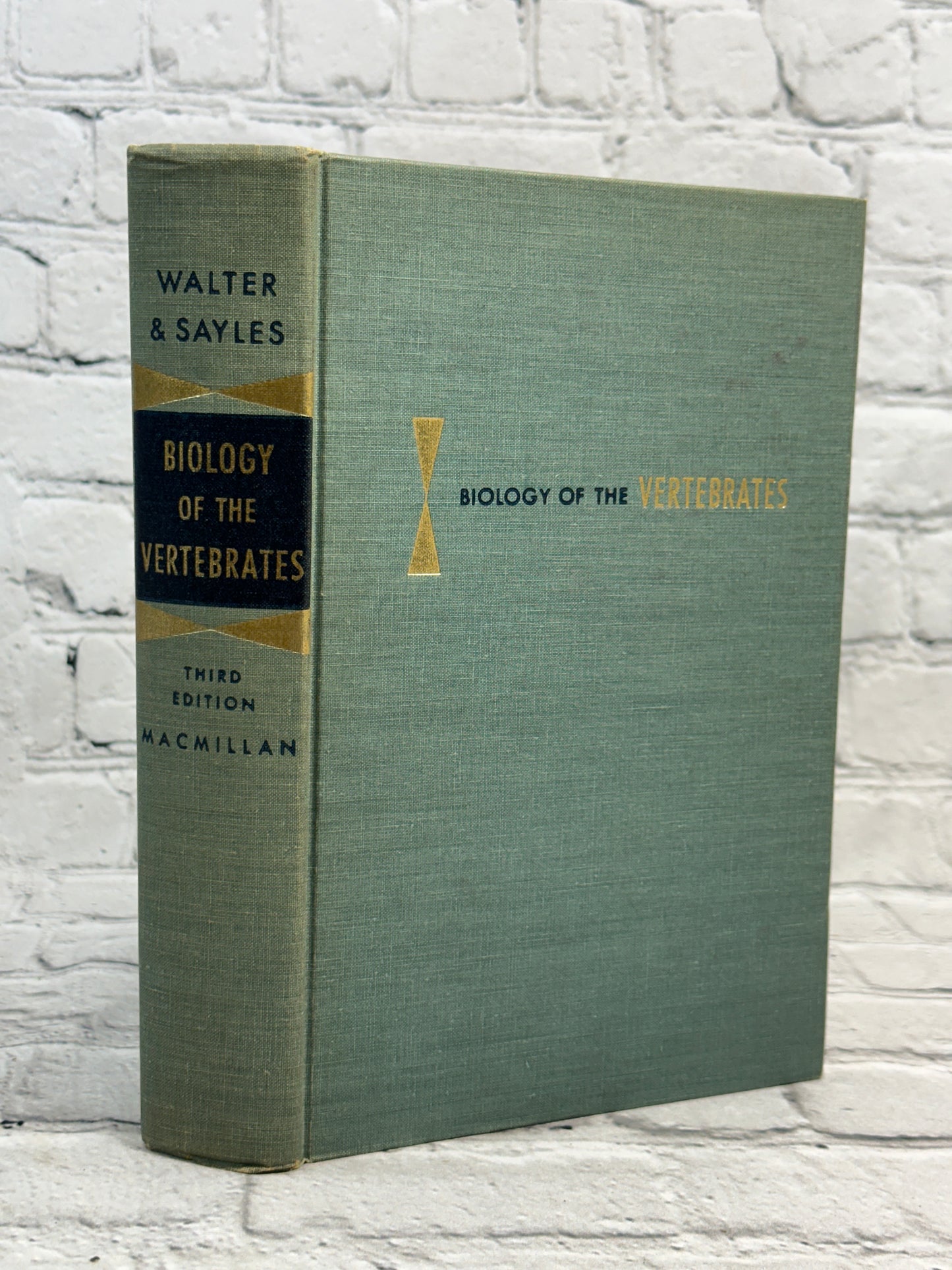 Biology of the Vertebrates by Herbert Walter & Leonard Sayles [1964 · Third Ed.]