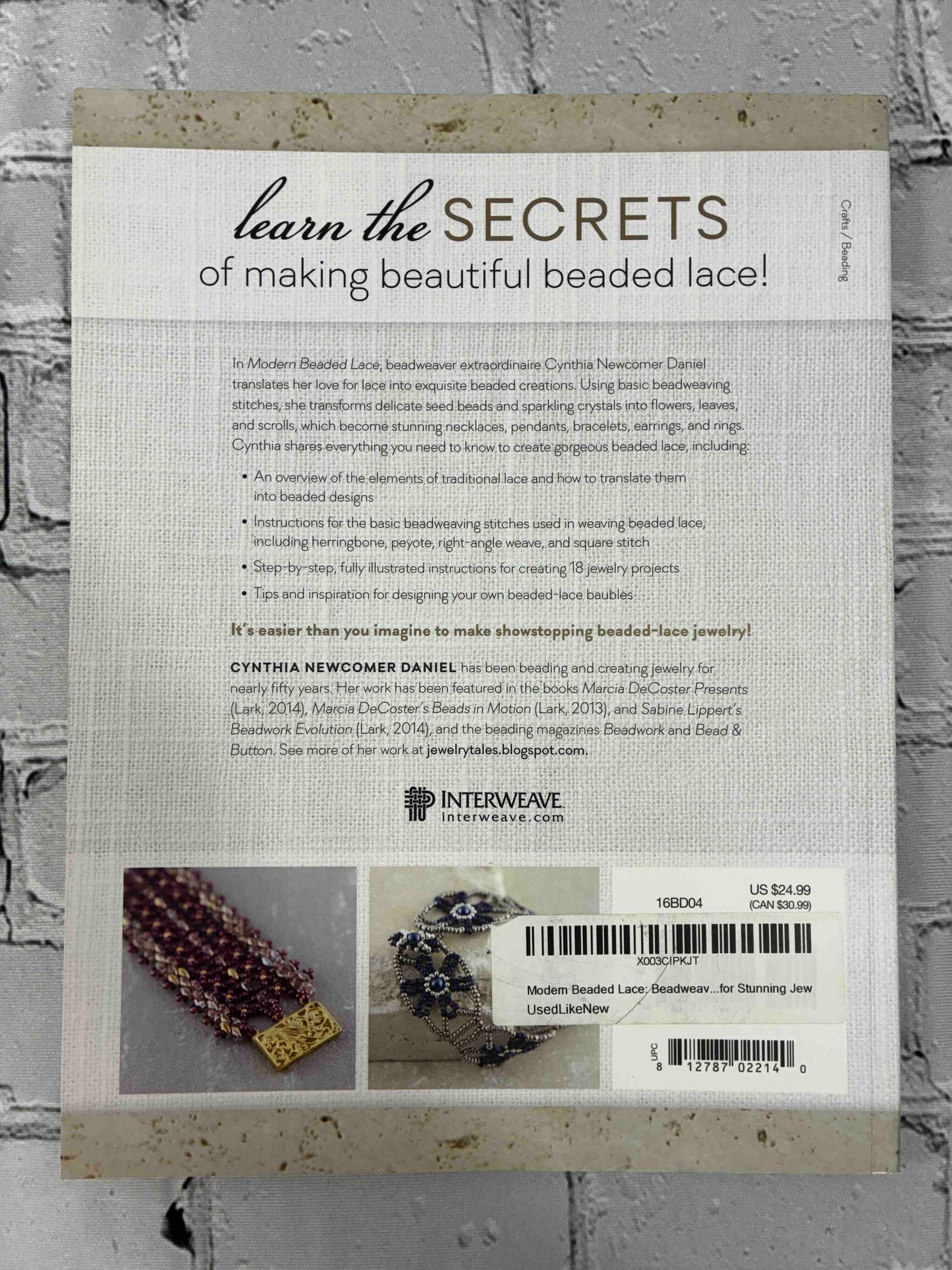 Modern Beaded Lace