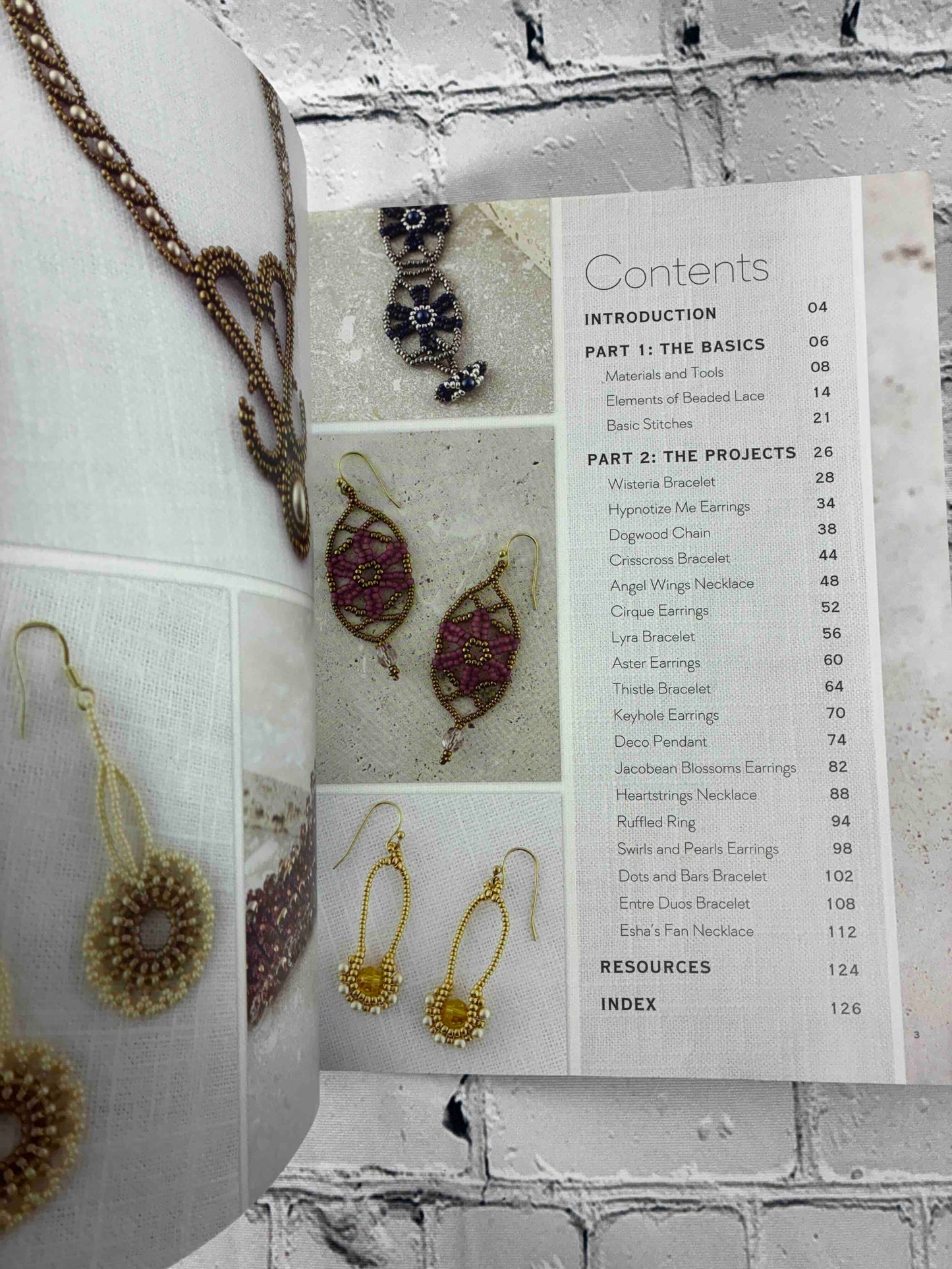 Modern Beaded Lace