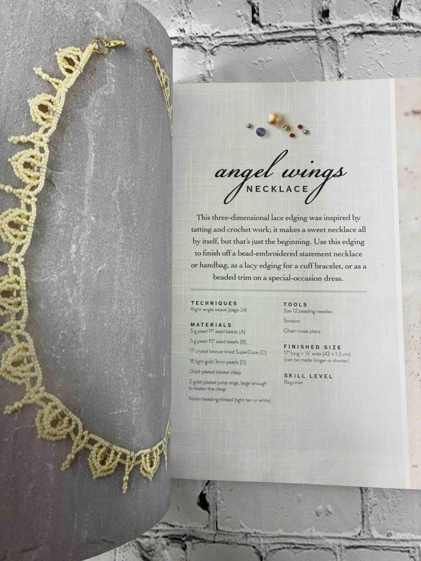Modern Beaded Lace