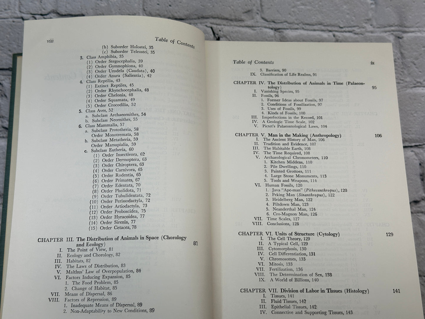 Biology of the Vertebrates by Herbert Walter & Leonard Sayles [1964 · Third Ed.]