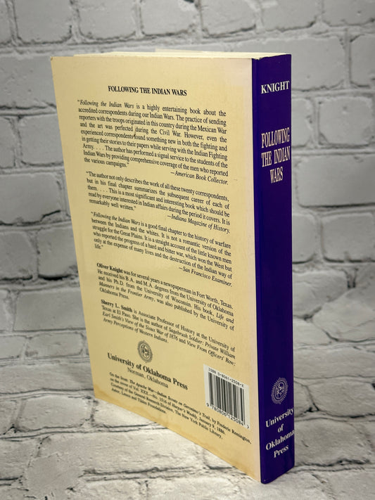 Following the Indian Wars by Oliver Knight [1993]