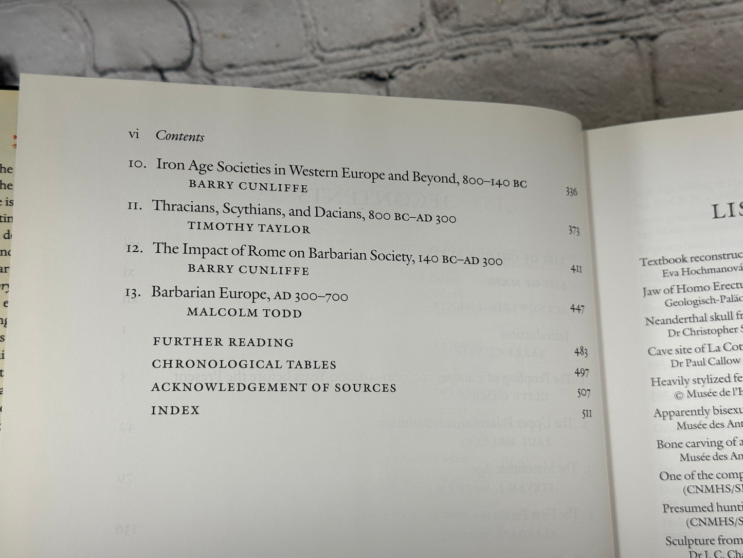 The Oxford Illustrated Prehistory of Europe by Cunliffe [1994 · First Edition]