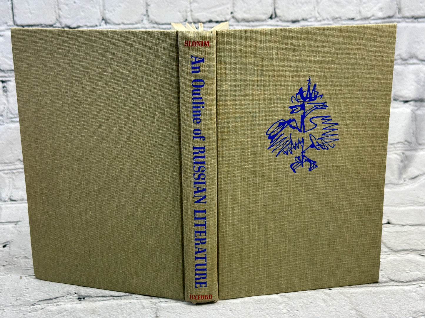 An Outline of Russian Literature by Marc Slonim [1969 · Third Printing]