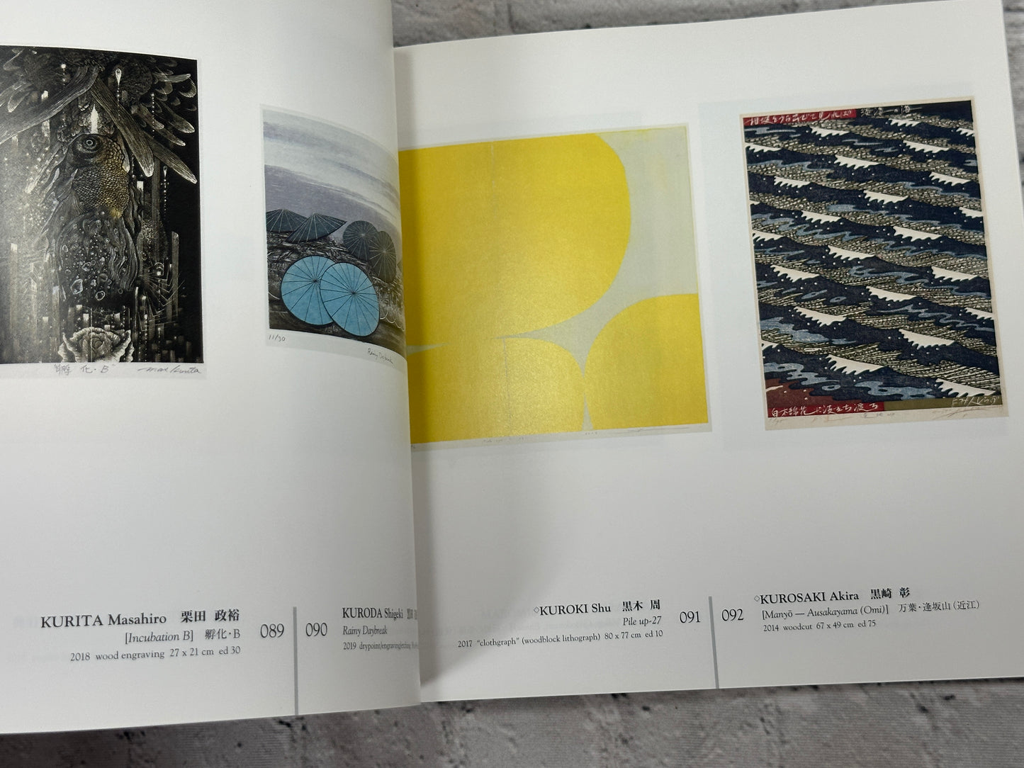 63rd CWAJ Print Show [Contemporary Japanese Prints · Hillside Forum · 2019]