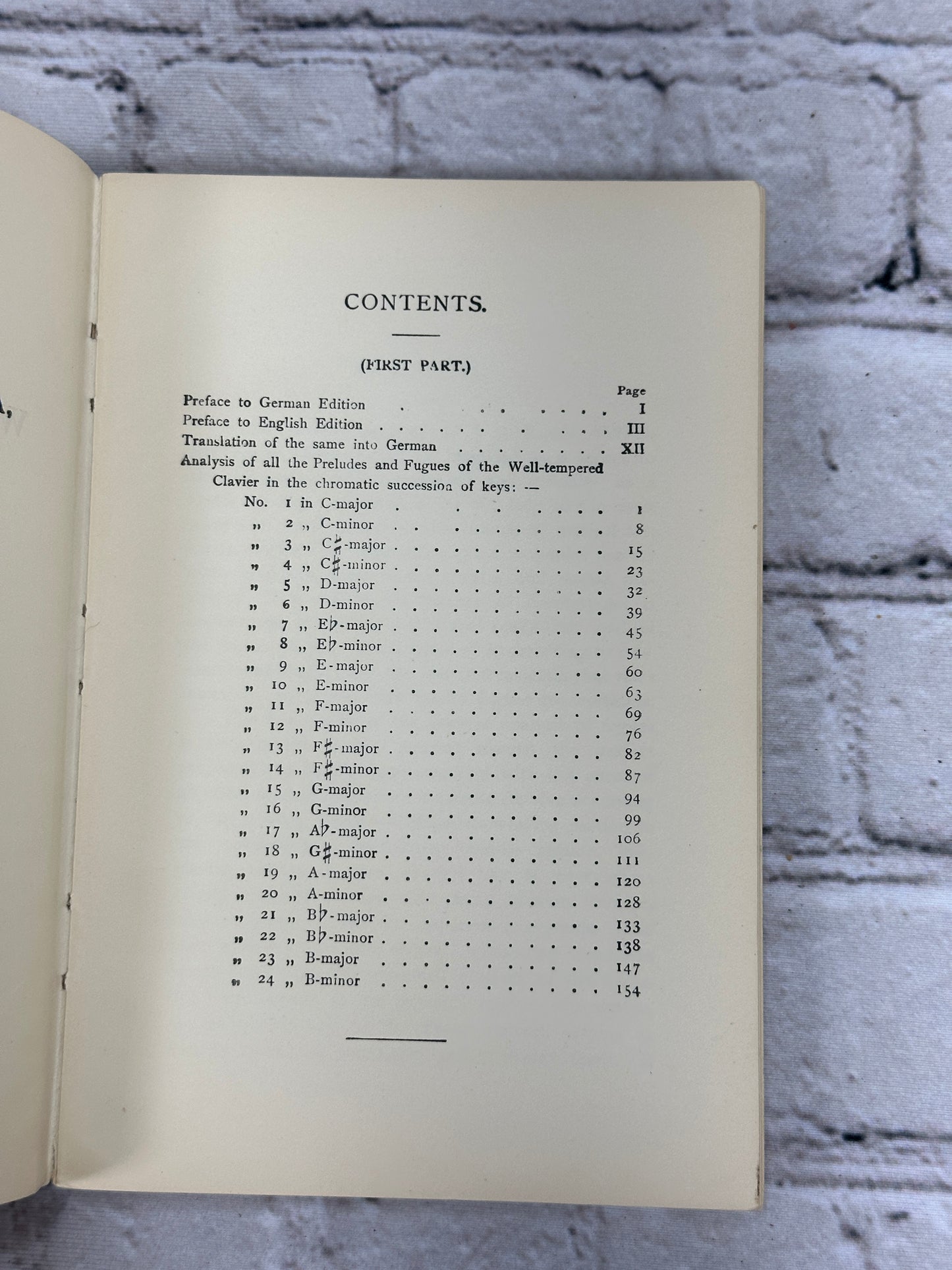 Analysis of J. S. Bach's Preludes Fugues Part I By Reimann [Augeners Ed No. 9205