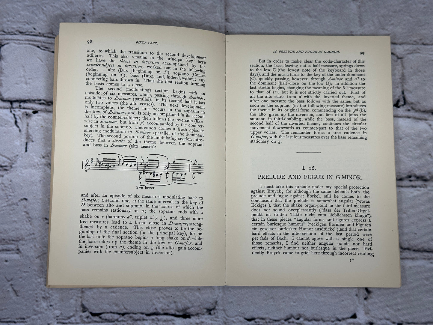 Analysis of J. S. Bach's Preludes Fugues Part I By Reimann [Augeners Ed No. 9205