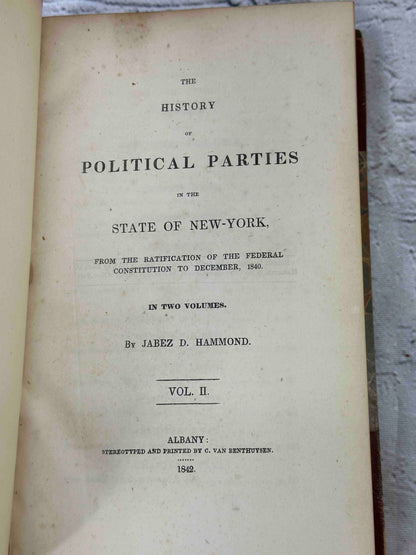 Political History of the State of New York