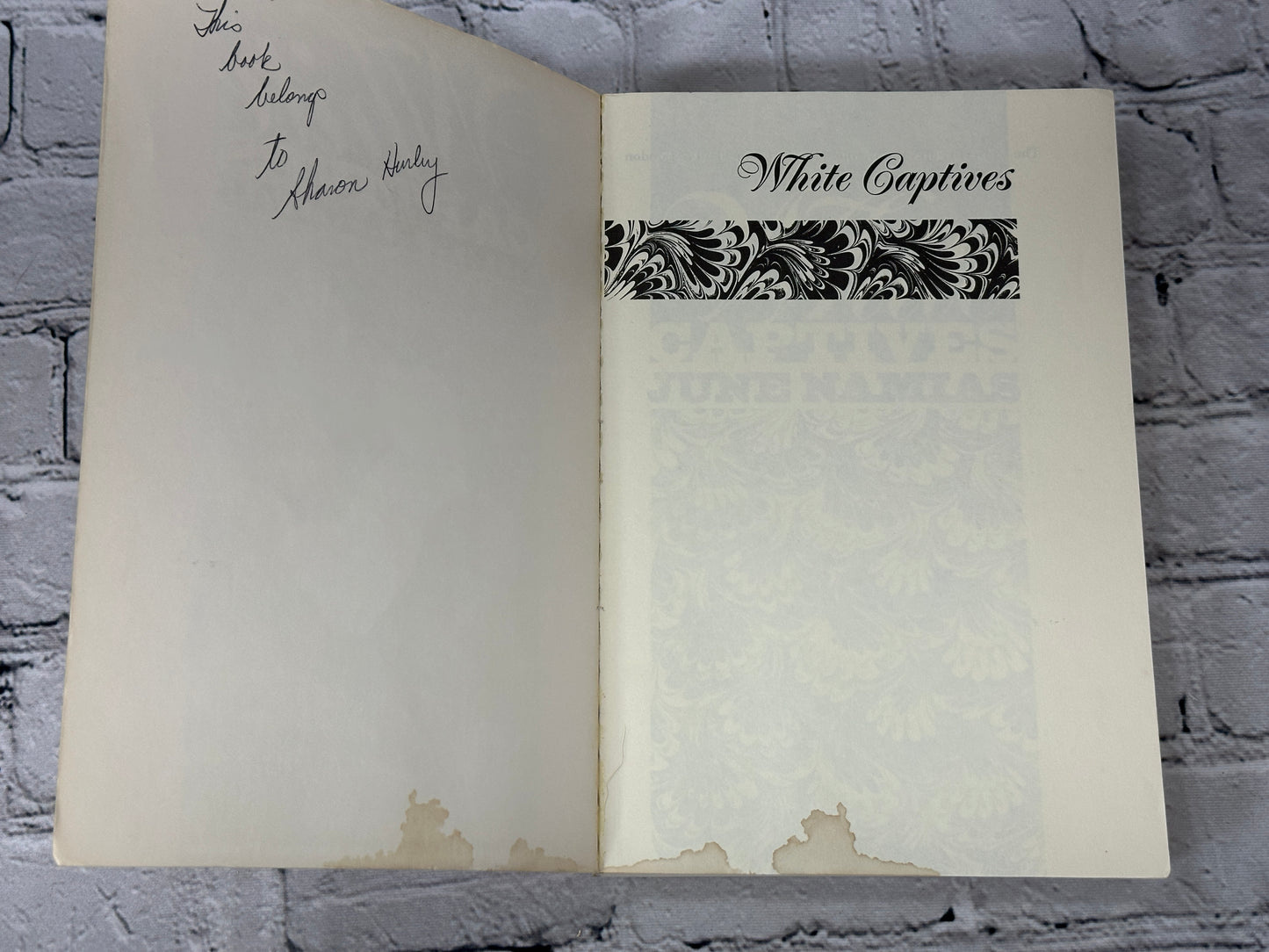 White Captives: Gender and Ethnicity on the American...by June Namias [1993]