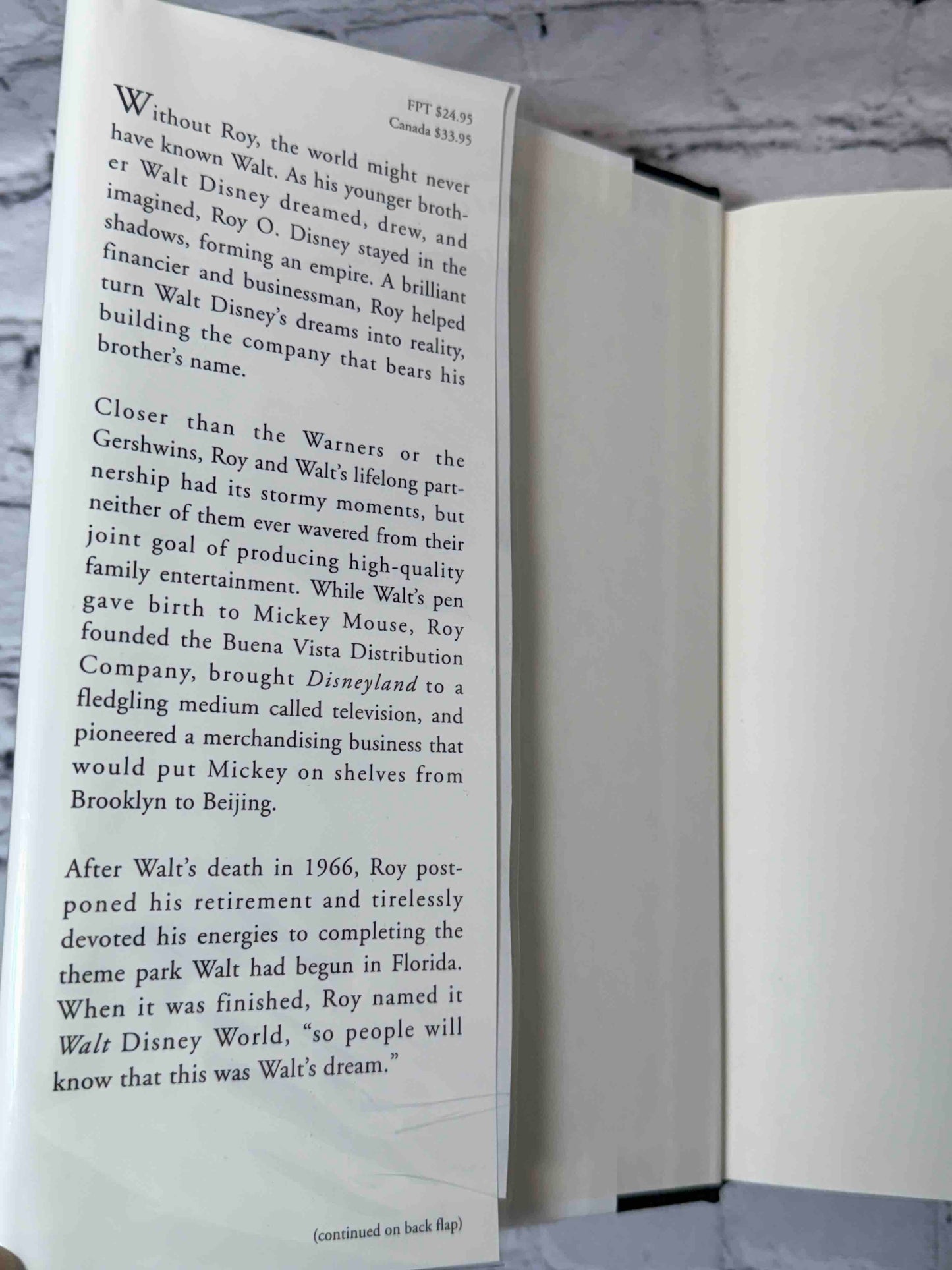 Building a Company: Roy O. Disney and the Creation of an Entertainment Empires