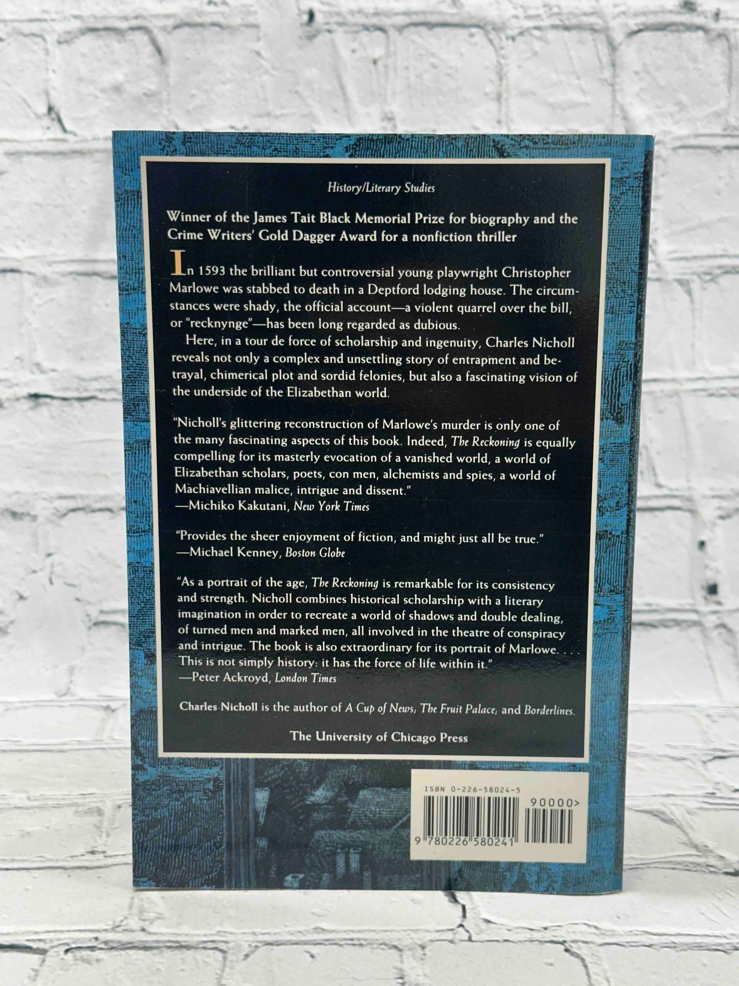 The Reckoning: The Murder of Christopher Marlowe