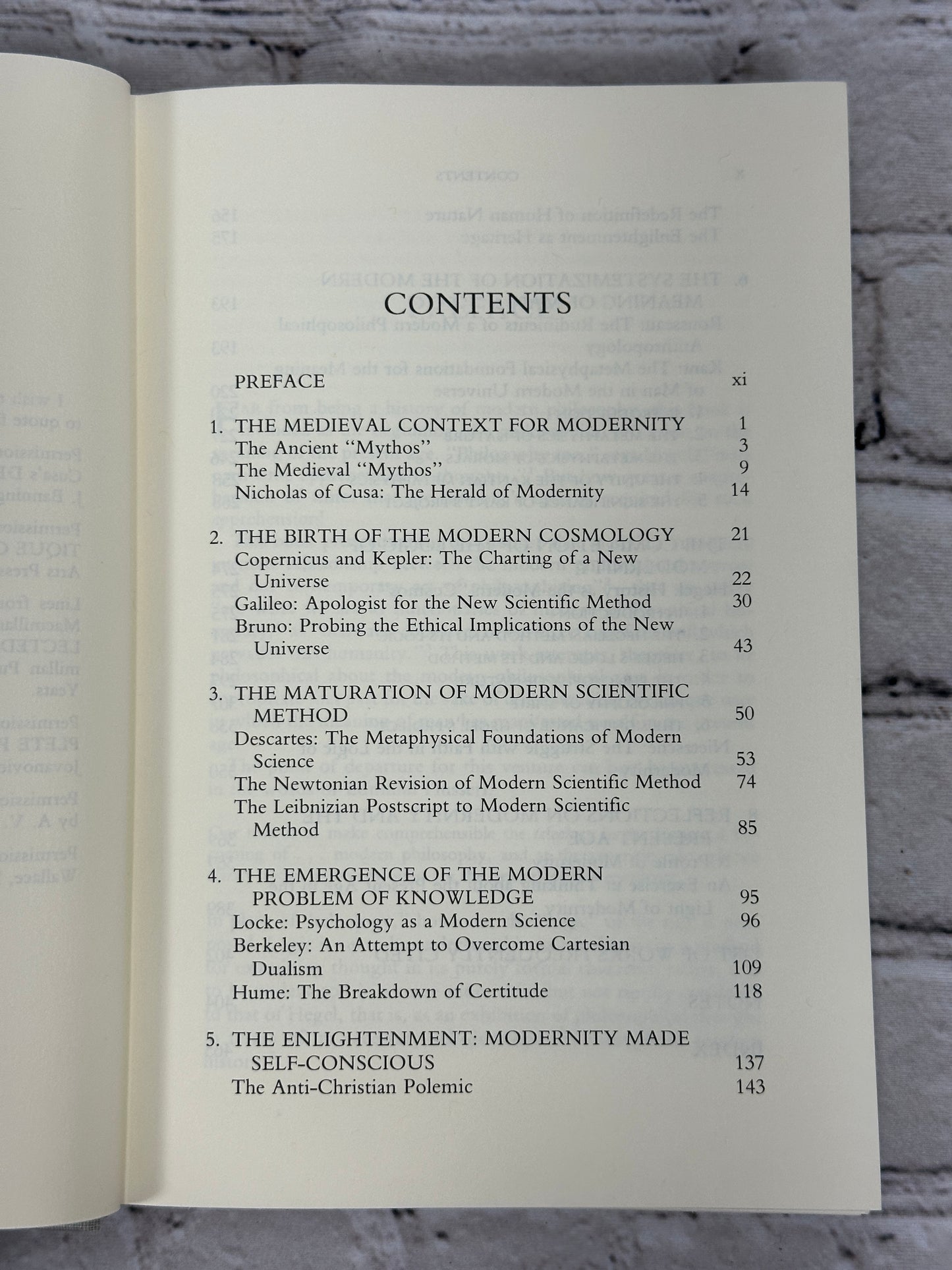 The Logic of Modernity by Gerald J. Galgan [1982]