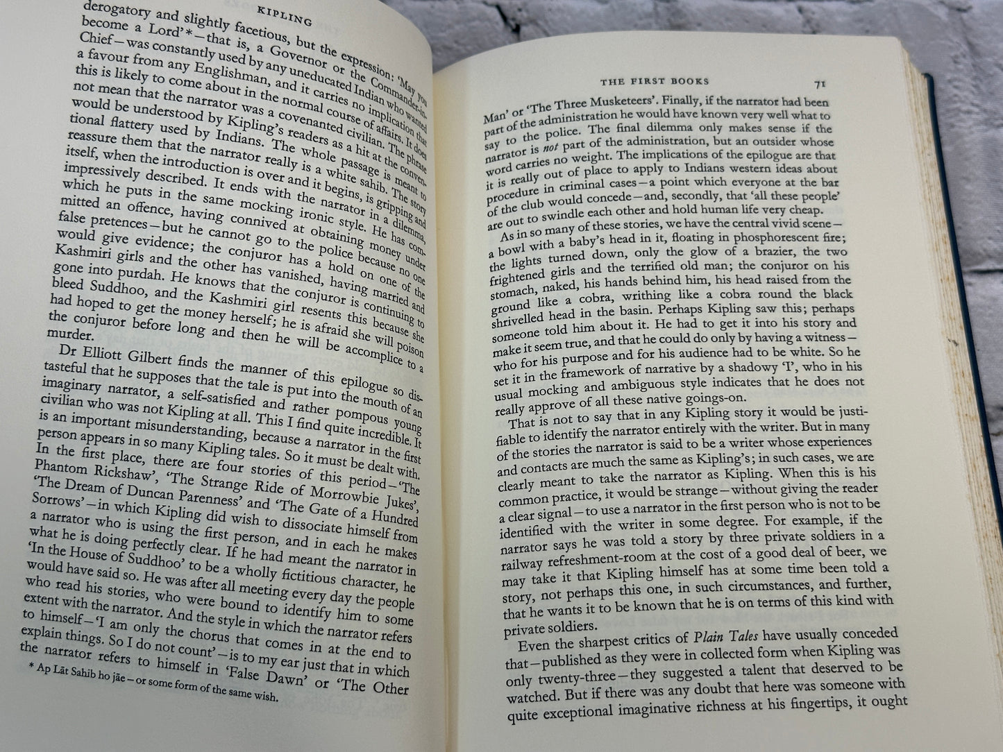 Kipling: The Glass The Shadow And The Fire by Philip Mason [1975 · First US Ed]