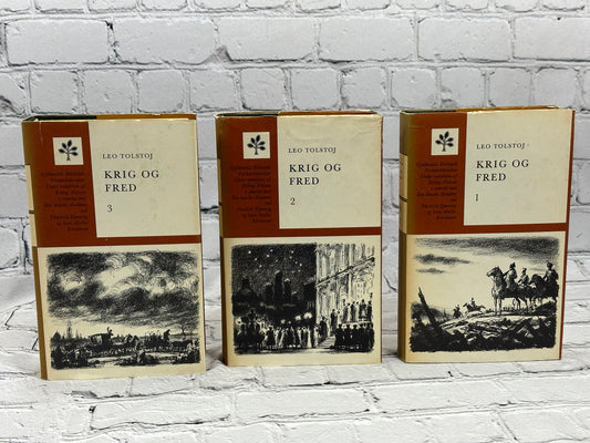 Krig Og Fred (War & Pace) by Leo Tolstoj [1966 · Gyldendals Bibliotek · Danish]